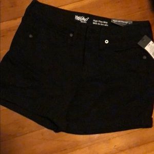 Missimo High Rise Black Shorts - NWT